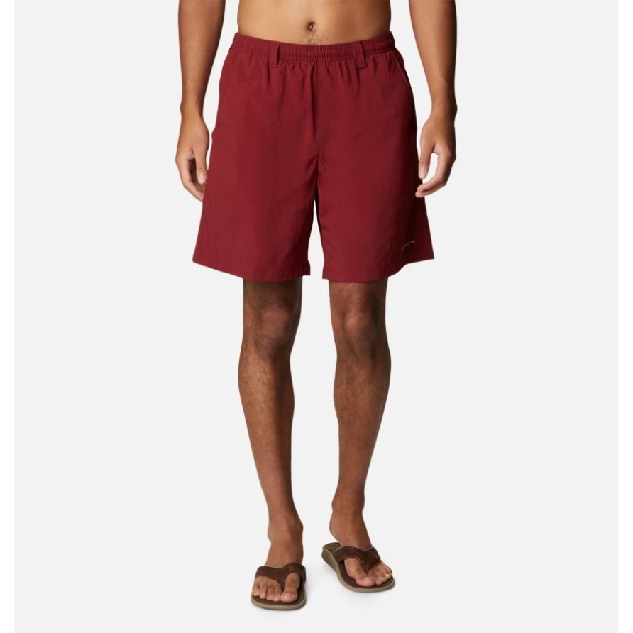 Columbia Red Jaspis Pfg Backcast III Wassershorts Für Herren