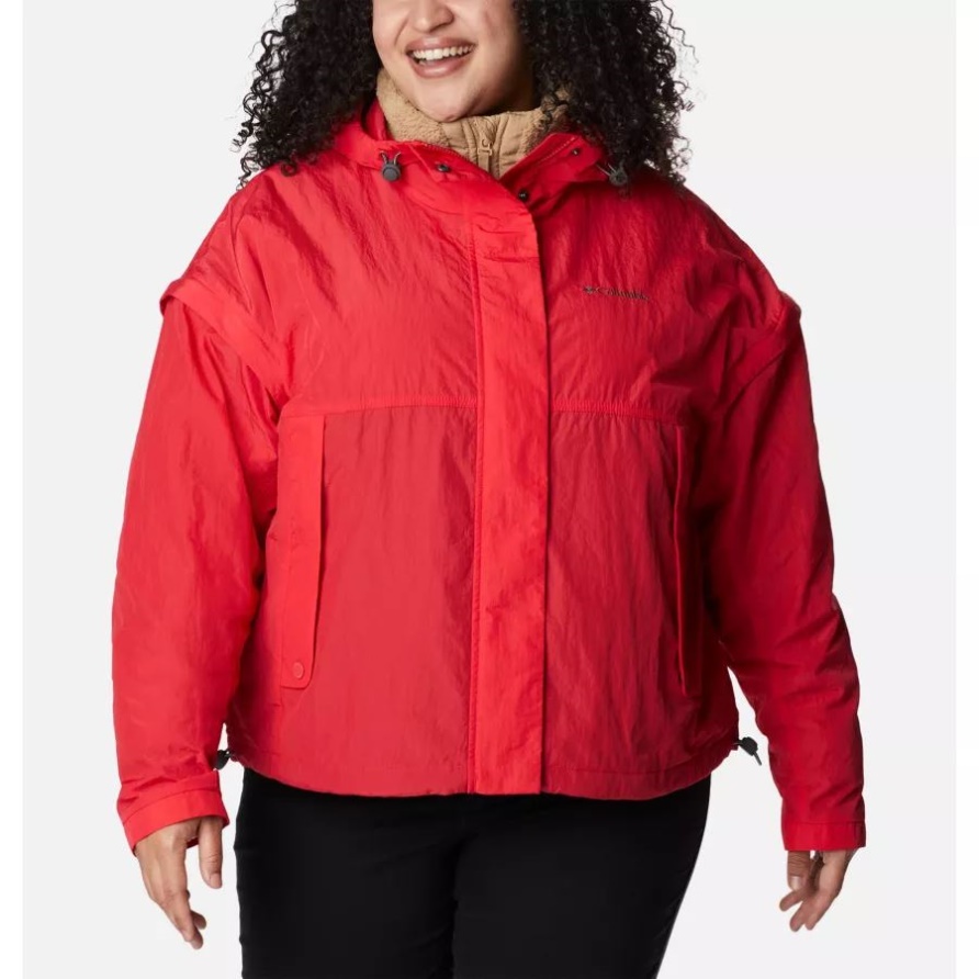 Columbia Red Lily Damen Laurelwoods Interchange Jacke Plus Größe