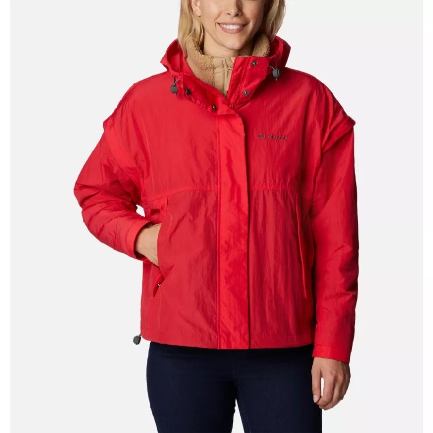 Columbia Red Lily Damen Laurelwoods Interchange Jacke