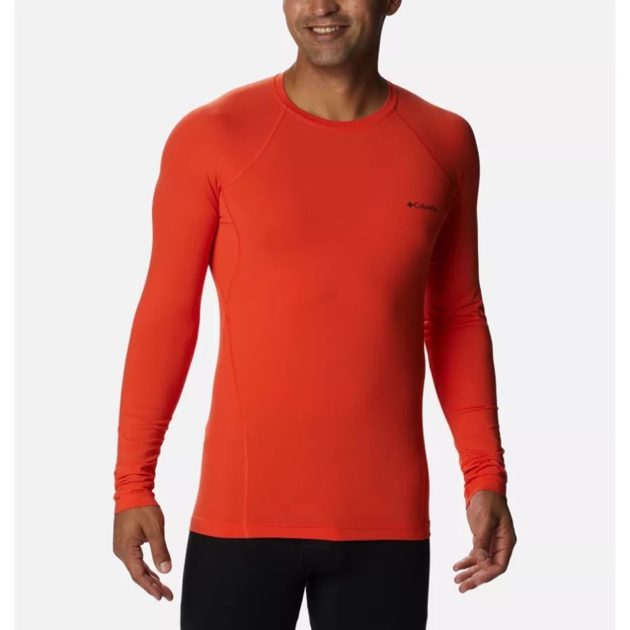 Columbia Red Quartz Mittelschwerer Baselayer Crew Für Herren