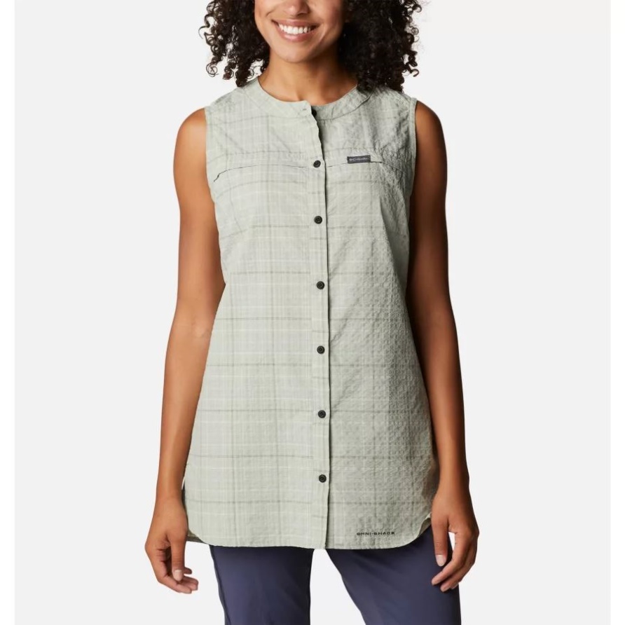 Columbia Safari Elevation Grid Women's Silver Ridge Neuheit Tunika