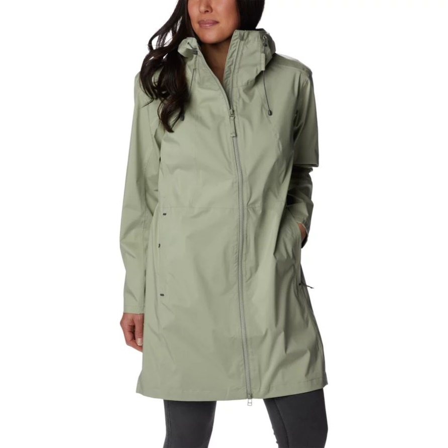 Columbia Safari Damen Weekend Adventure Wasserdichte Lange Shell-Jacke