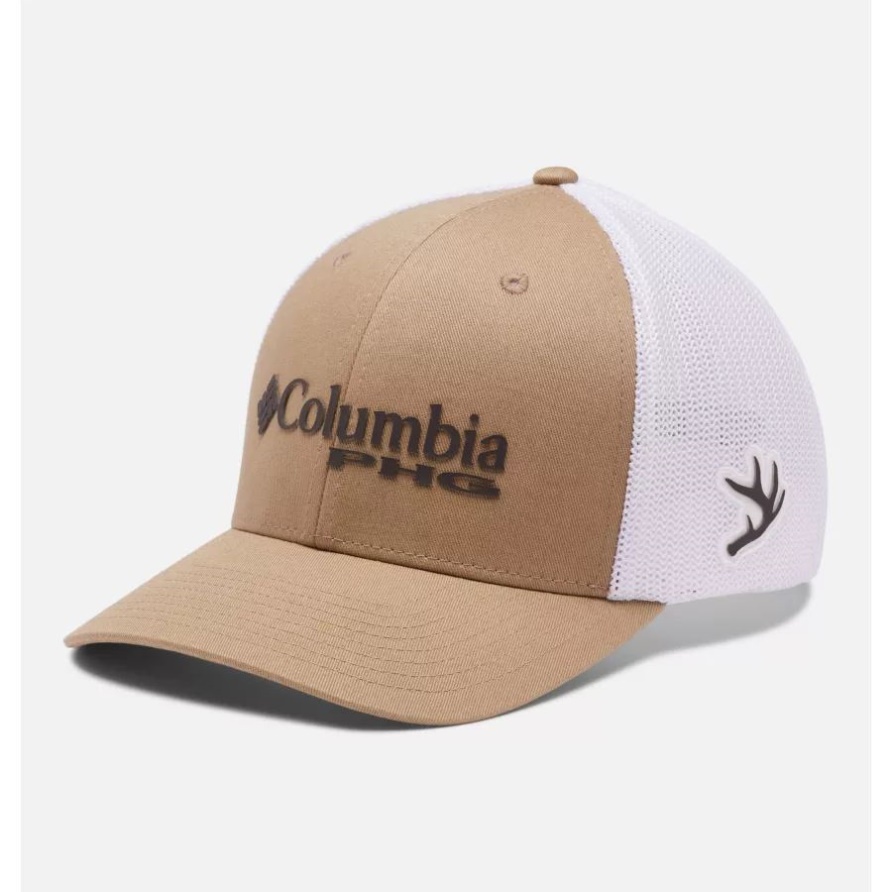 Columbia Sahara/antler Phg Logo Mesh Kugelkappe Hohe Krone