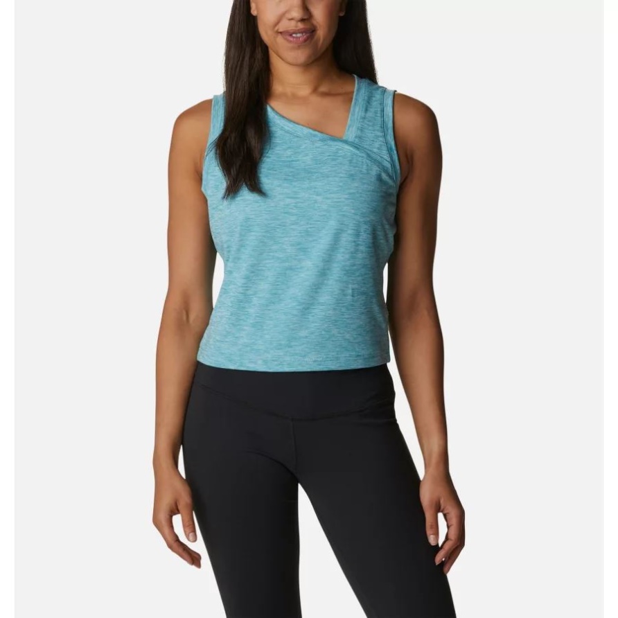 Columbia Sea Wave Heather Women's Weekend Adventure Technisches Tanktop