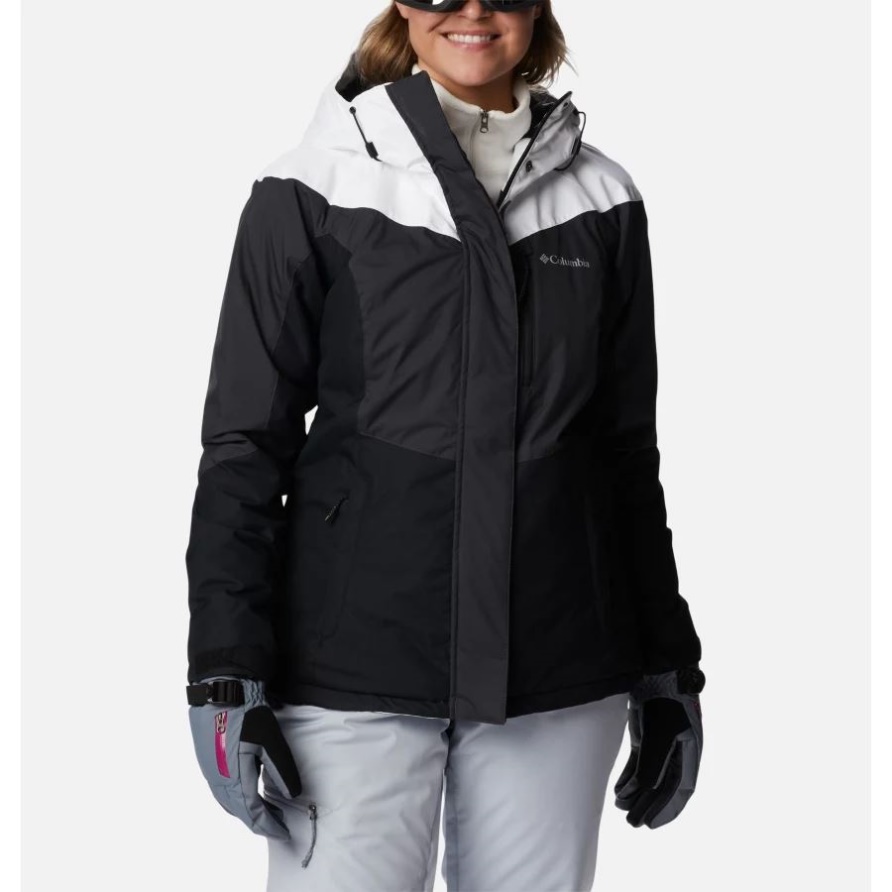 Columbia Shark/Weiß/Schwarz Rosie Run Isolationsjacke Für Damen