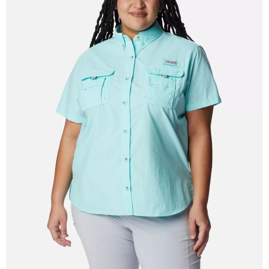 Columbia Shasta Frauen Pfg Bahama Kurzarm Plus Größe