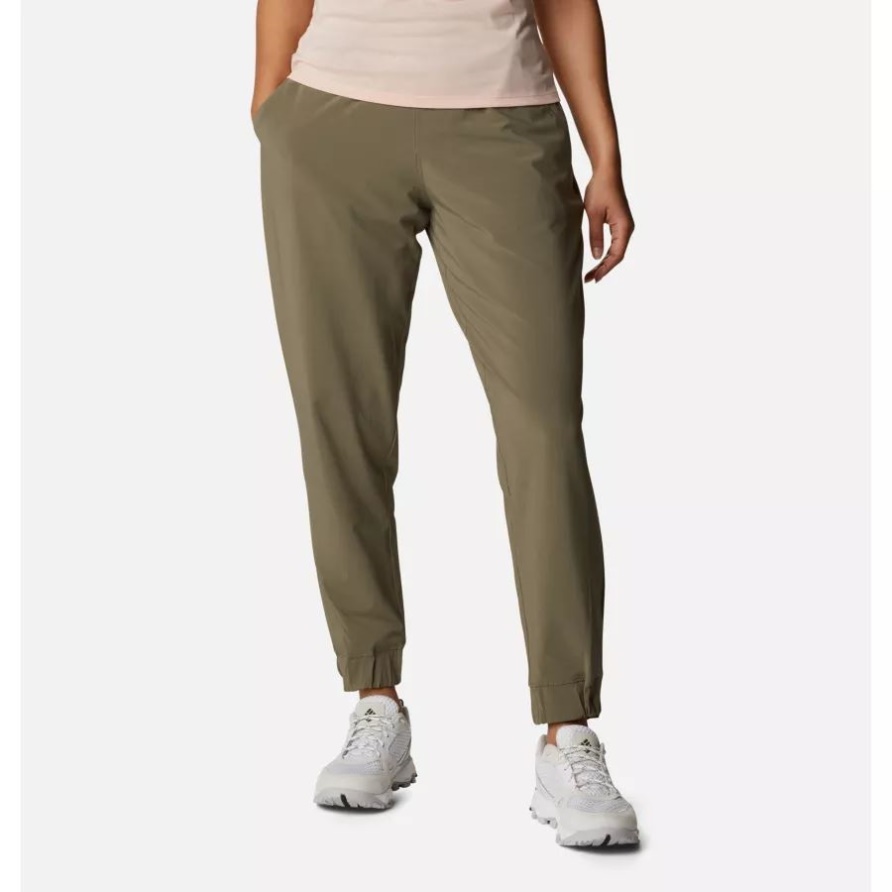 Columbia Stone Green Angenehme Creek Warme Jogginghose Für Damen