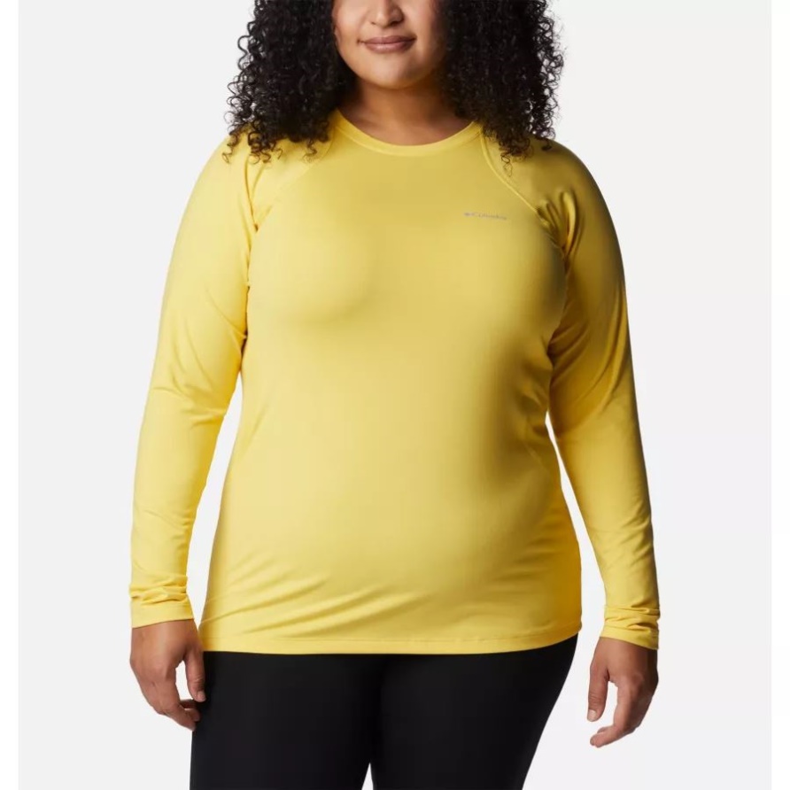 Columbia Sun Glow Omni-Heat Midweight Baselayer Crew Für Damen In Übergröße