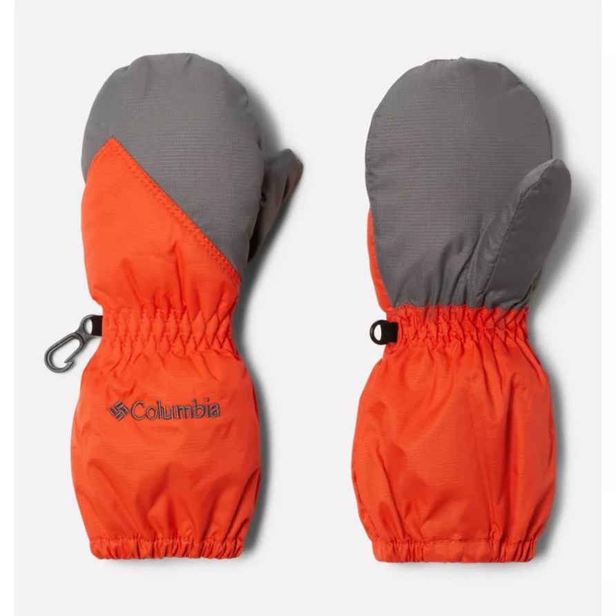 Columbia Kleinkind Chippewa Lange Fäustlinge Roter Quarz/stadtgrau
