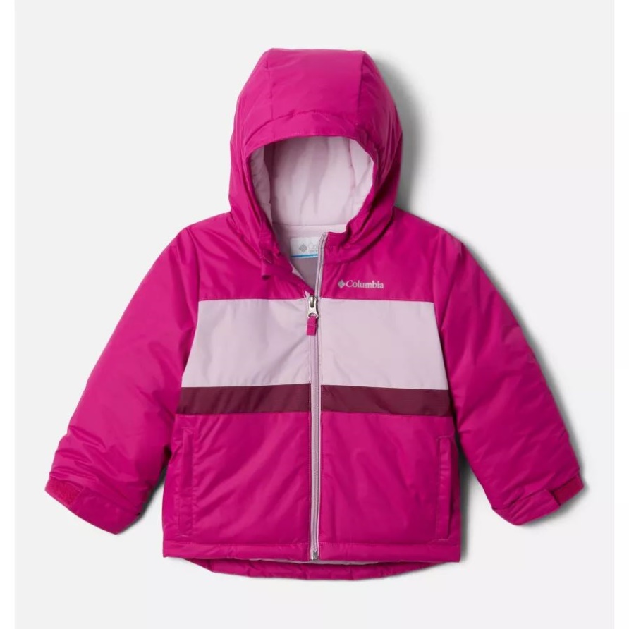Columbia Valley Runner Jacke Für Kleinkinder Wild Fuchsia/aura/marionberry