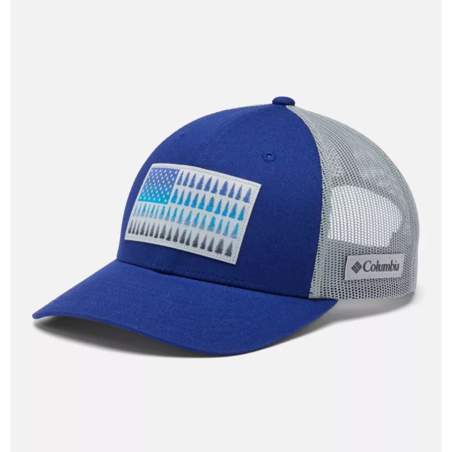 Columbia Tree Flag Mesh Snapback Niedrige Krone Columbia Dark Sapphire/cirrus Grey
