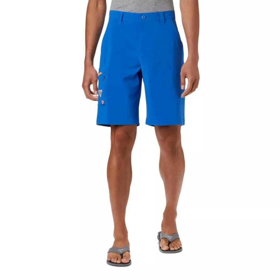 Columbia Vivid Blue/Bright Nektar Pfg Terminal Tackle Shorts Für Herren