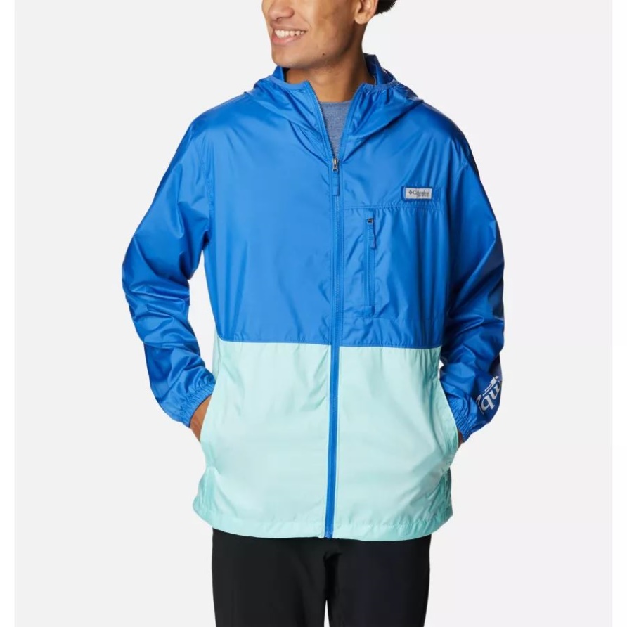 Columbia Vivid Blue/Gulf Stream Pfg Three Streams II Windjacke Für Herren