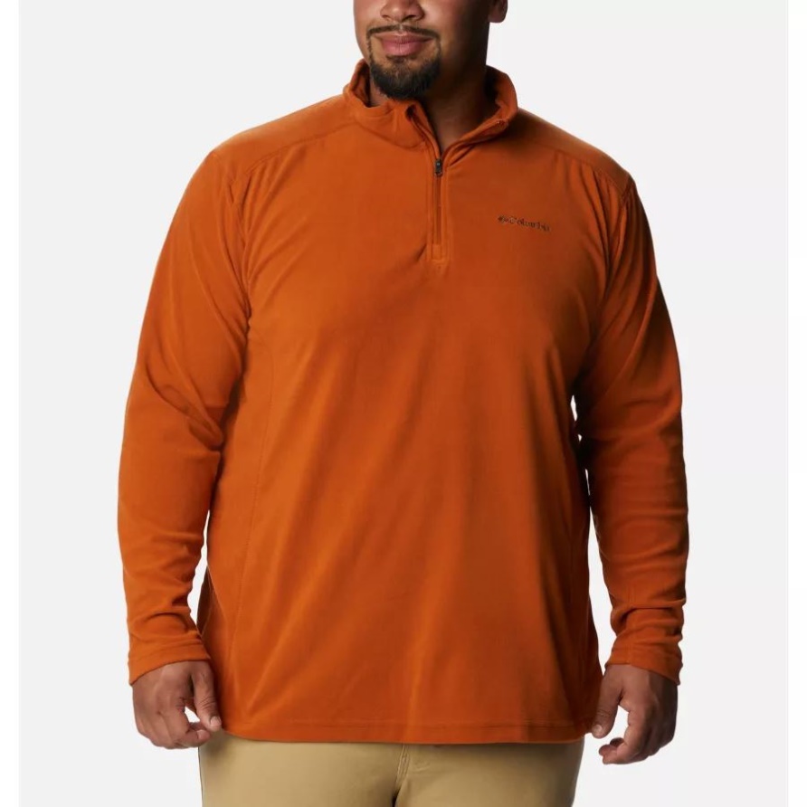 Columbia Warm Copper Klamath Range II Fleecepullover Mit Halbem Reißverschluss Für Herren, Groß