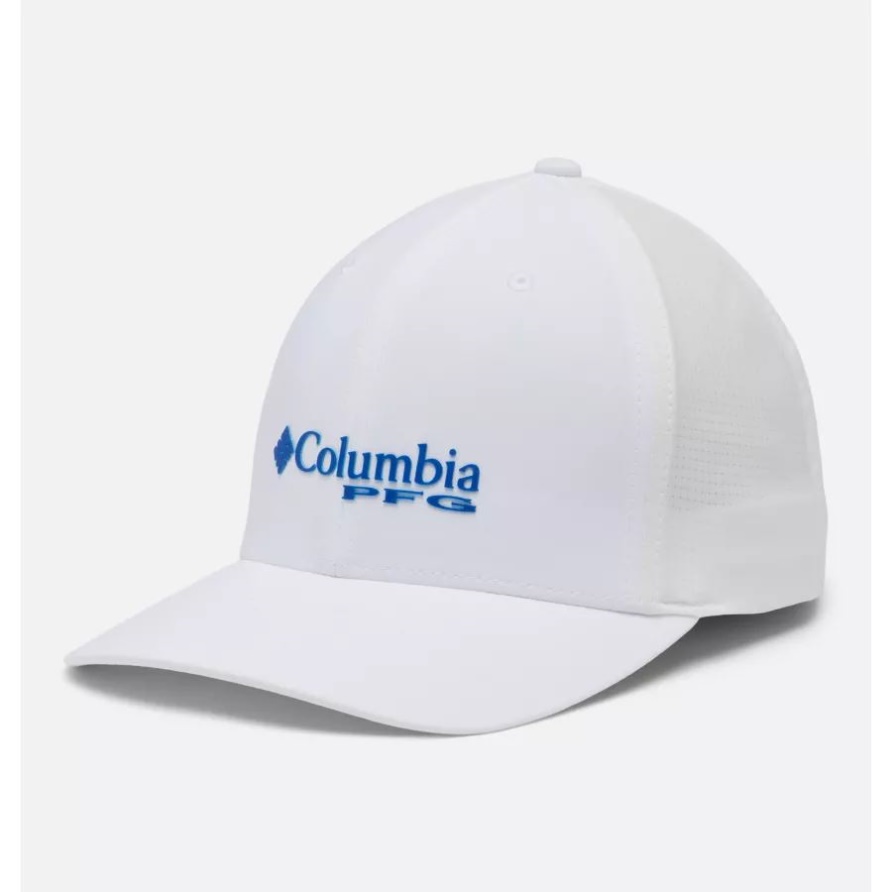 Columbia White/blue Macaw Pfg Logo Signatur 110 Hohe Krone