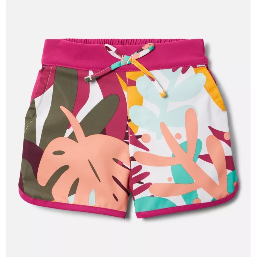 Columbia White In The Leaves Sandy Shores Boardshorts Für Kleinkinder