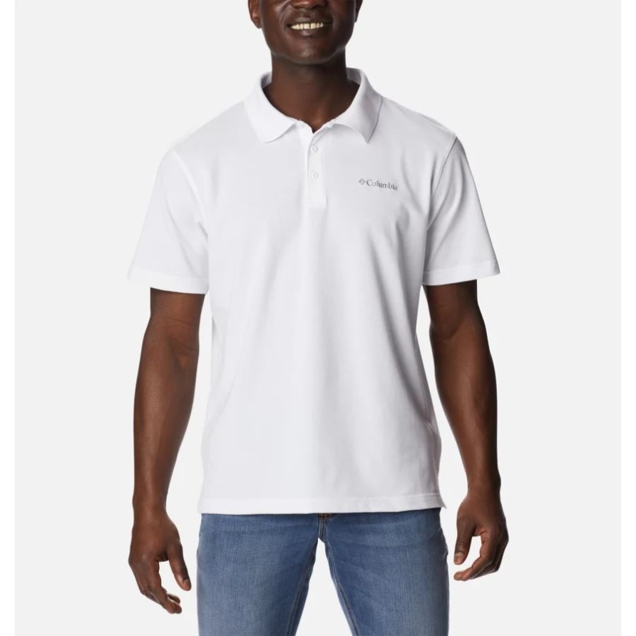 Columbia White Pines Terrace Poloshirt Für Herren