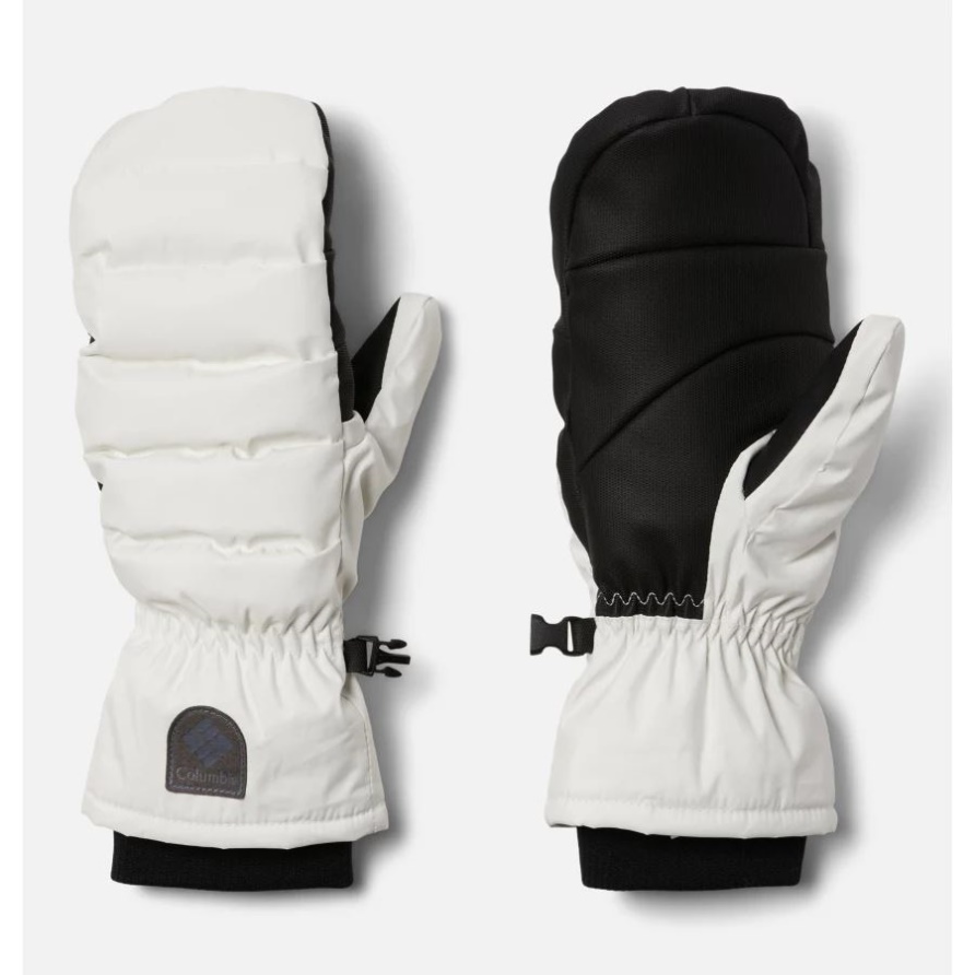 Columbia White Sheen Snow Diva Isolierte Fäustlinge Für Damen