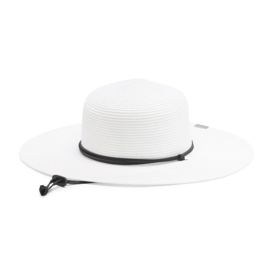 Columbia White Global Adventure Verstaubarer Hut Für Damen Ii