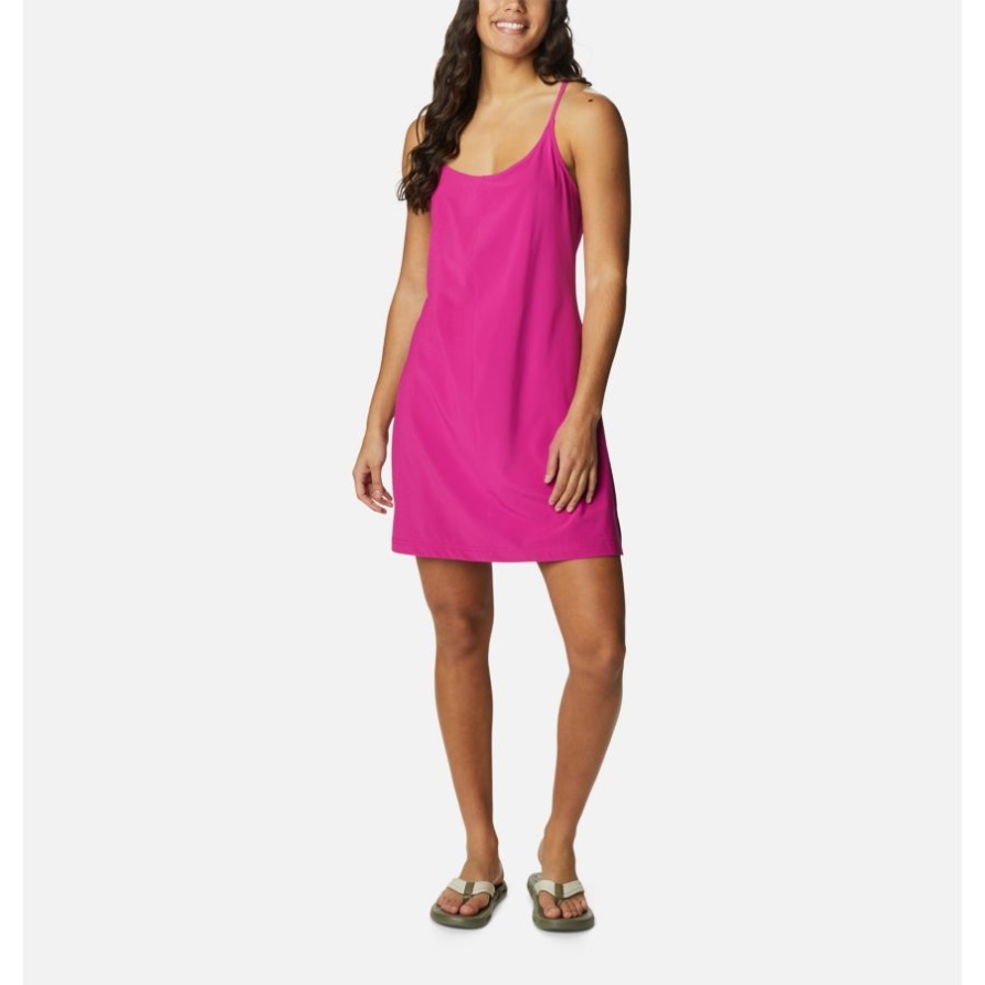 Columbia Wild Fuchsia Angenehmes Creek-Stretchkleid Für Damen