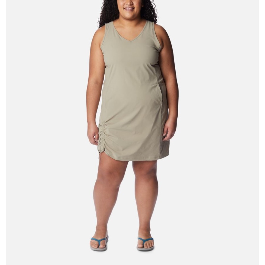 Columbia Frauen Jederzeit Lässig Iii Kleid Plus Stoßzahn