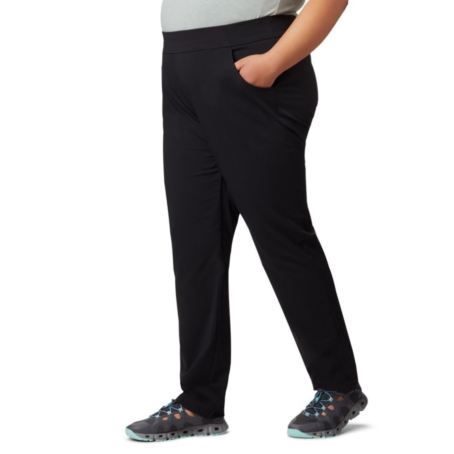 Columbia Jederzeit Lässige Pull-on-hose Für Damen Plus Größe Schwarz
