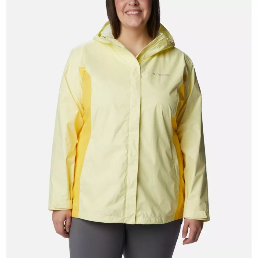 Columbia Damen Arcadia Ii Jacke Plus Größe Endivie/sun Glow