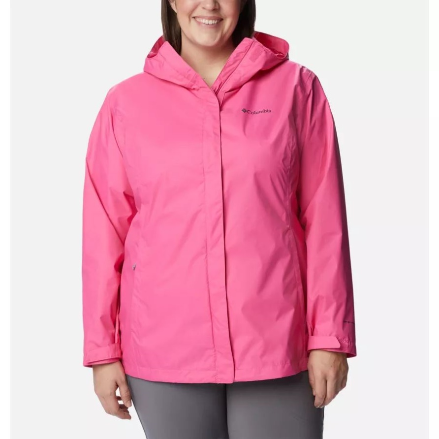 Columbia Arcadia Ii Jacke Für Damen Plus Größe Wilde Geranie