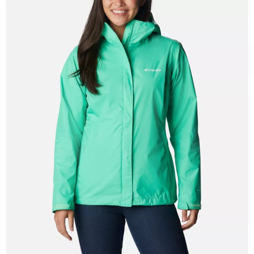 Columbia Arcadia Ii Regenjacke Für Damen Light Jade