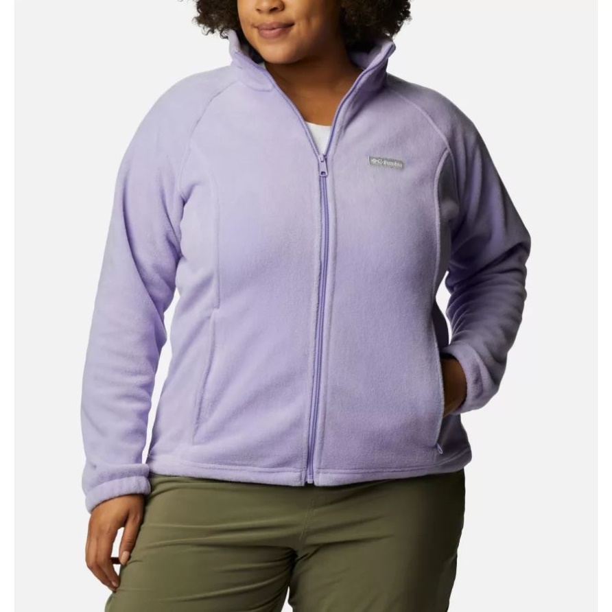 Columbia Benton-Federn Mit Durchgehendem Reißverschluss Für Damen In Übergröße, Frosted Purple