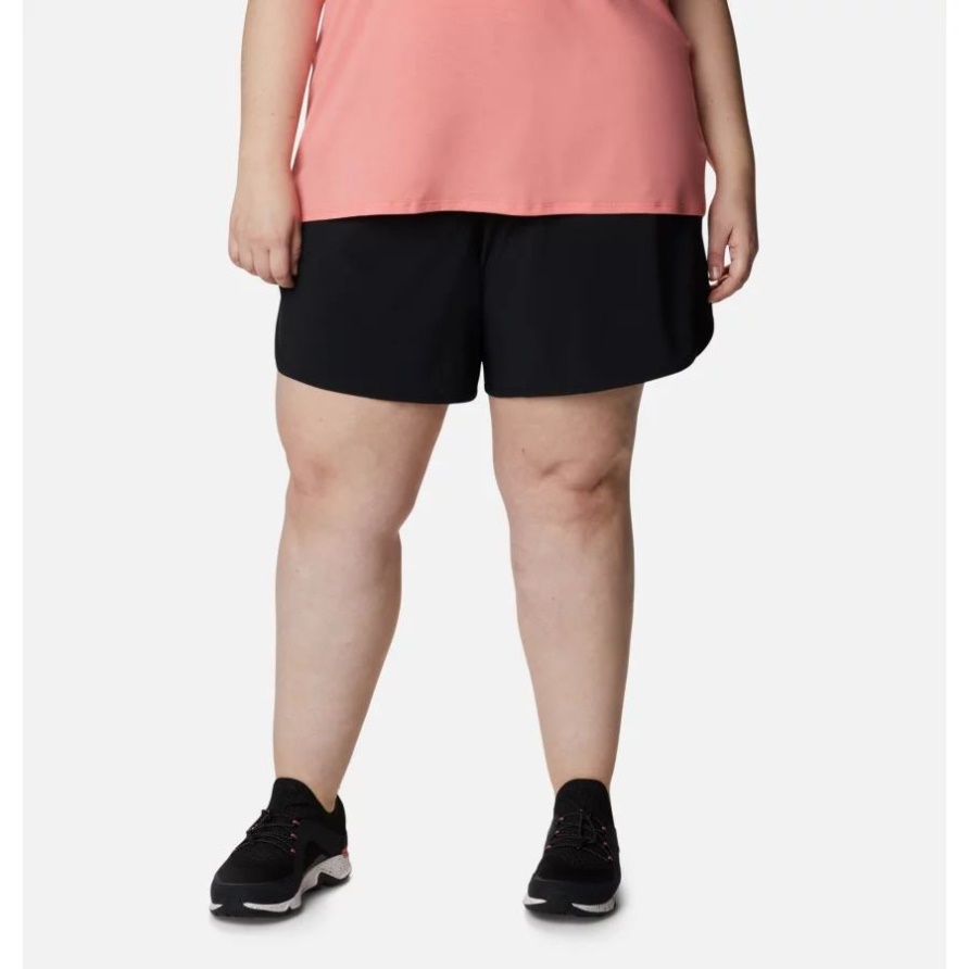 Columbia Bogata Bay Stretch-Shorts Für Damen In Übergröße, Schwarz