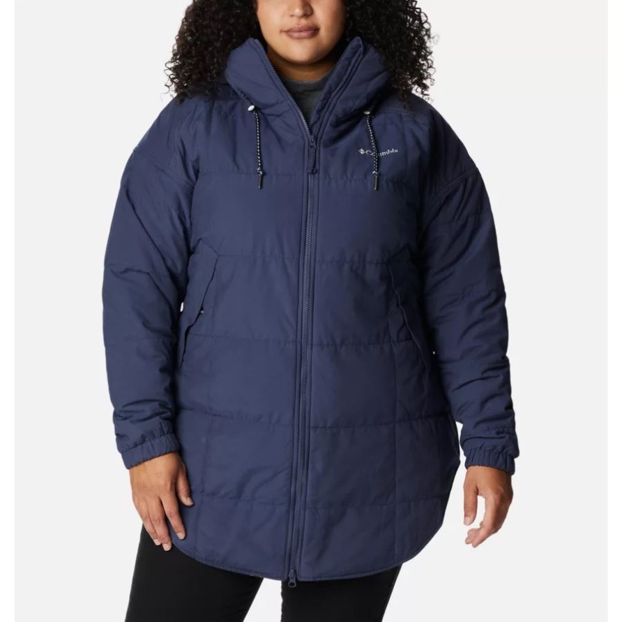 Columbia Chatfield Hill Neuheit Jacke Für Frauen Plus Größe Nachtaktiv/nächtlicher Herringtons-druck