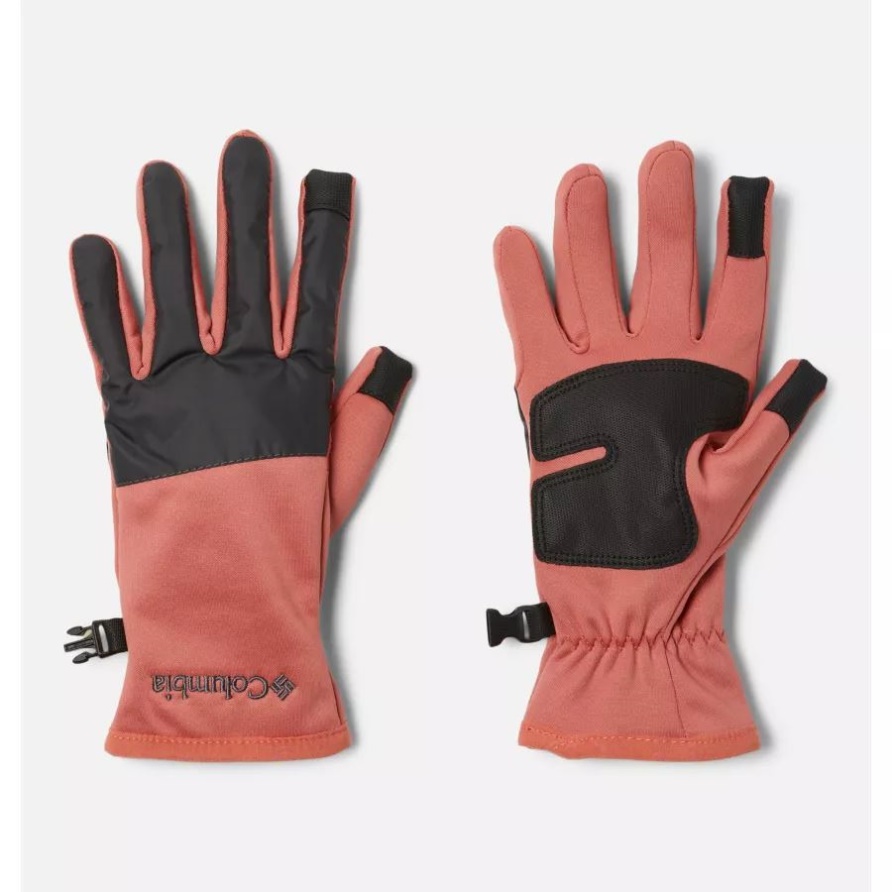 Columbia Cloudcap Fleece-Handschuhe Für Damen Dark Coral/shark