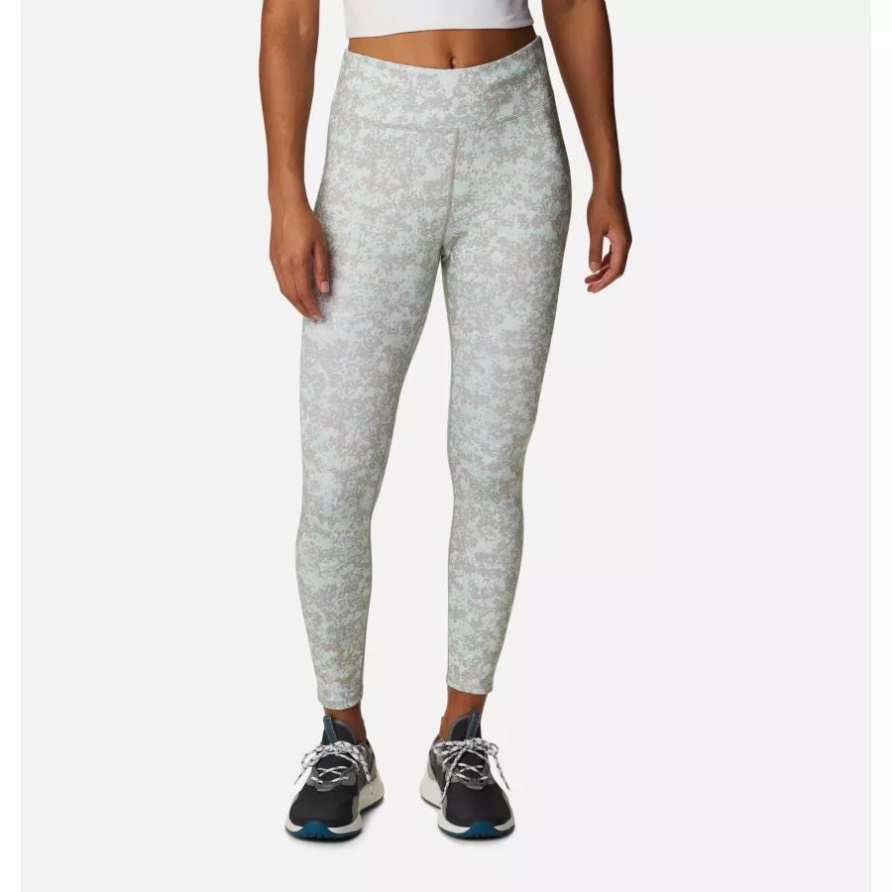 Columbia Columbia Damenstrumpfhose Lodge Print 7/8 Kreidepunkt-Verkleidung