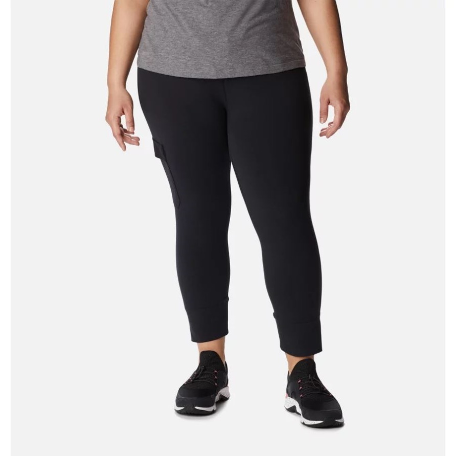Columbia Damen-leggings Columbia Trek Capri Plus Größe Schwarz