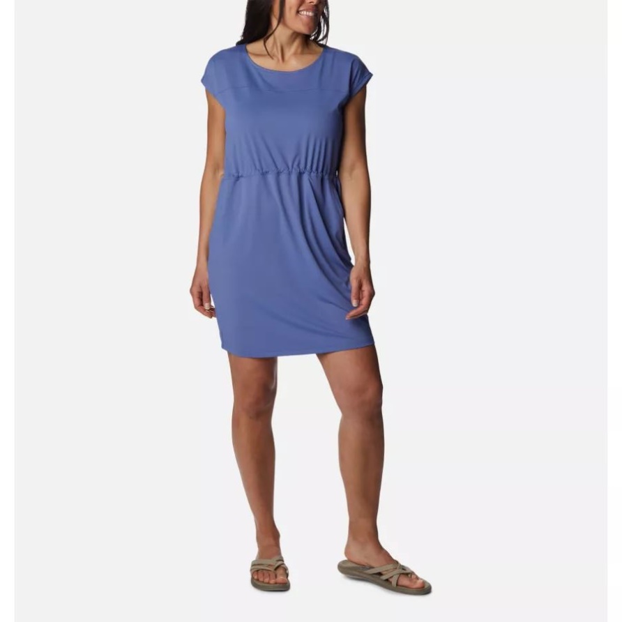 Columbia Cinch-Kleid Mit Doppelfederung Für Damen Aus Samt