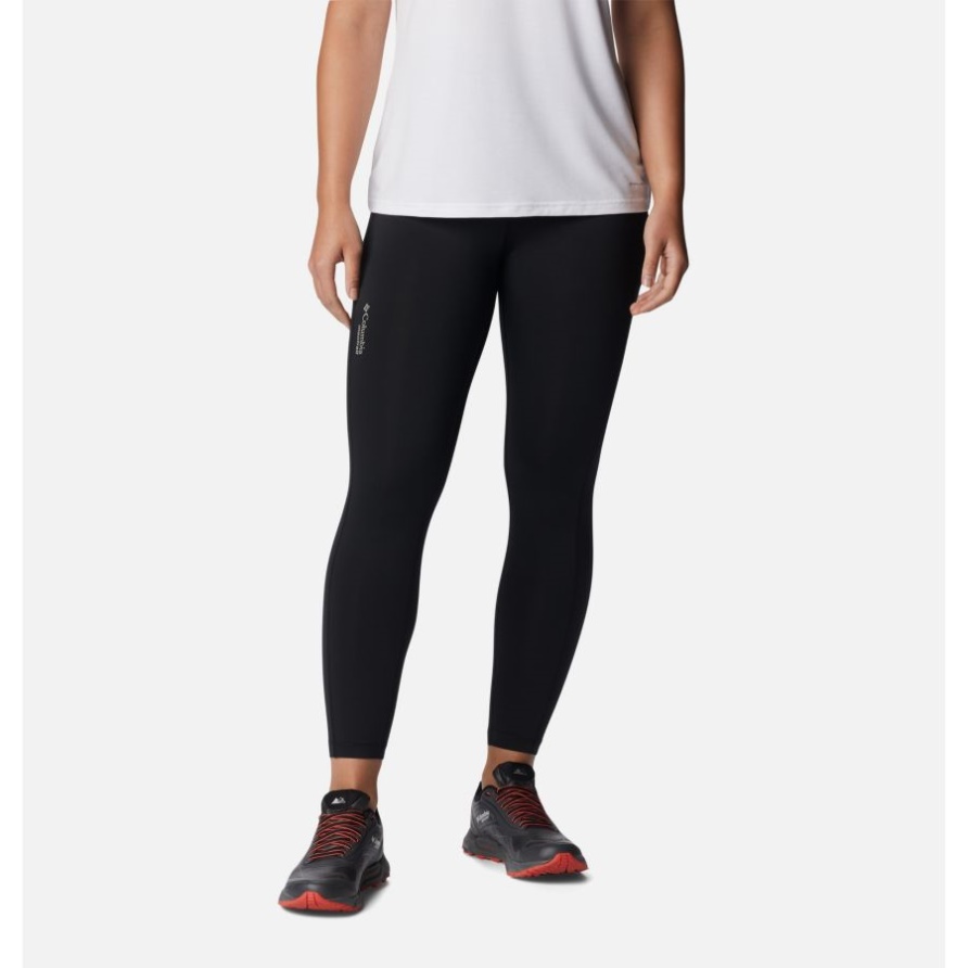 Columbia Endlose Trailrunning-7/8-Tights Für Damen Schwarz