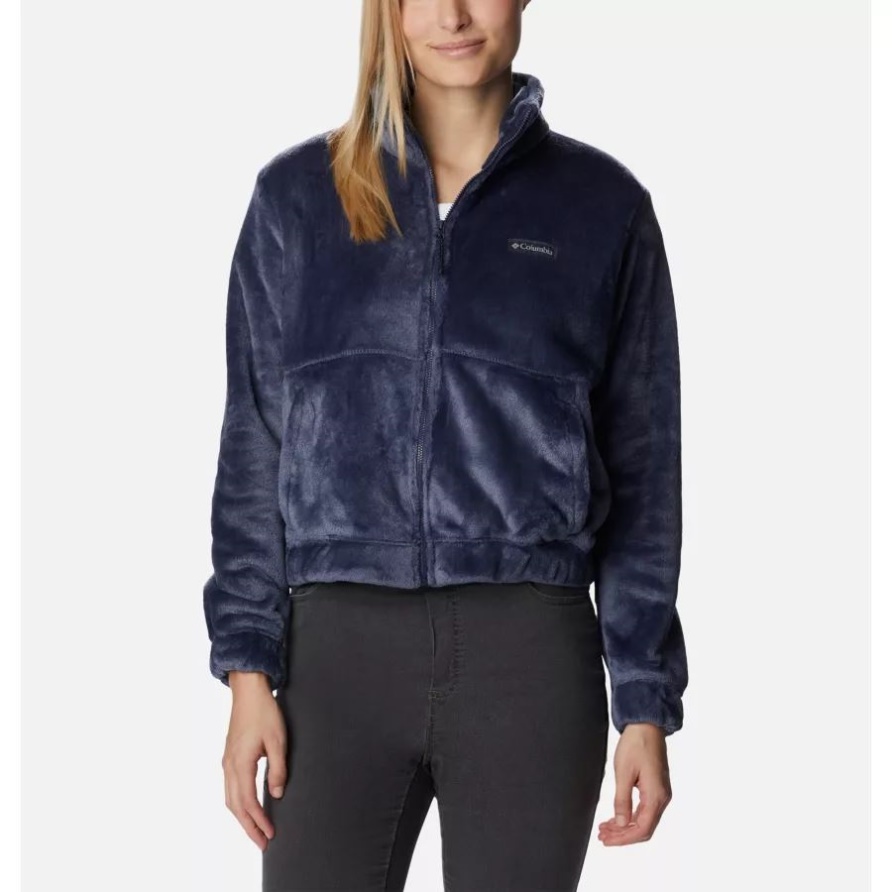 Columbia Fireside Jacke Mit Durchgehendem Reißverschluss Für Damen Nachtaktiv