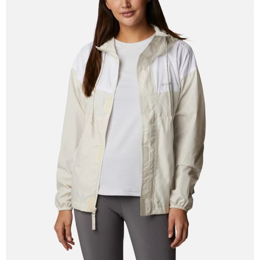 Columbia Flash Challenger Windjacke Für Damen Kreide/Weiß/Zirrusgrau