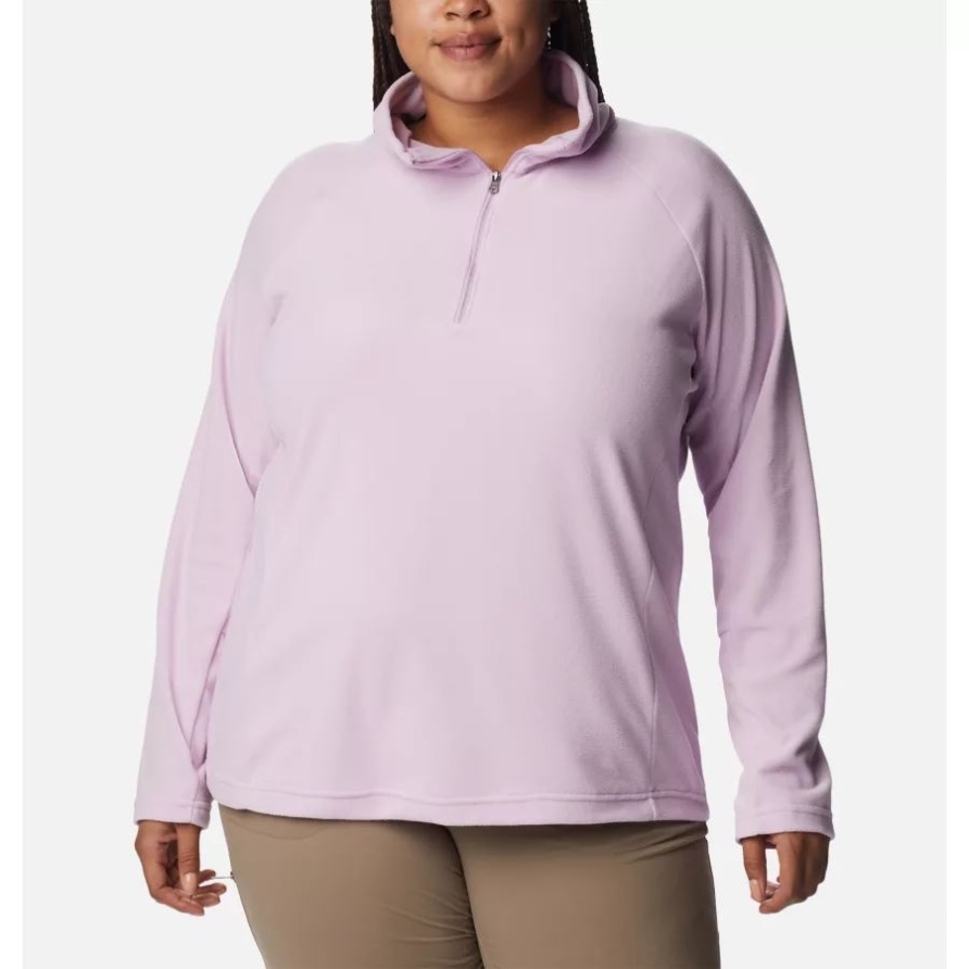 Columbia Damen Glacial Iv 1/2 Zip Plus Size Aura