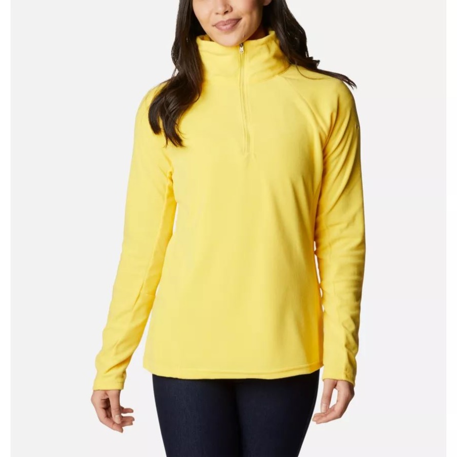 Columbia Glacial Iv Fleece Mit Halbem Reißverschluss Sonnenglut Für Damen