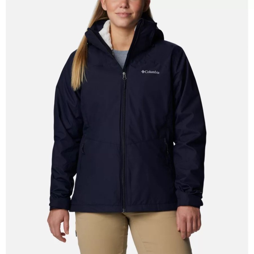 Columbia Golfport Interchange Jacke Für Damen Dark Nachtaktiv