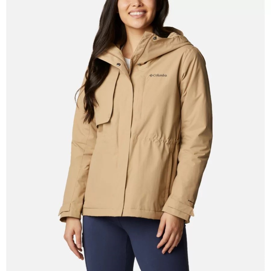 Columbia Hadley Trail Jacke Strand Für Damen