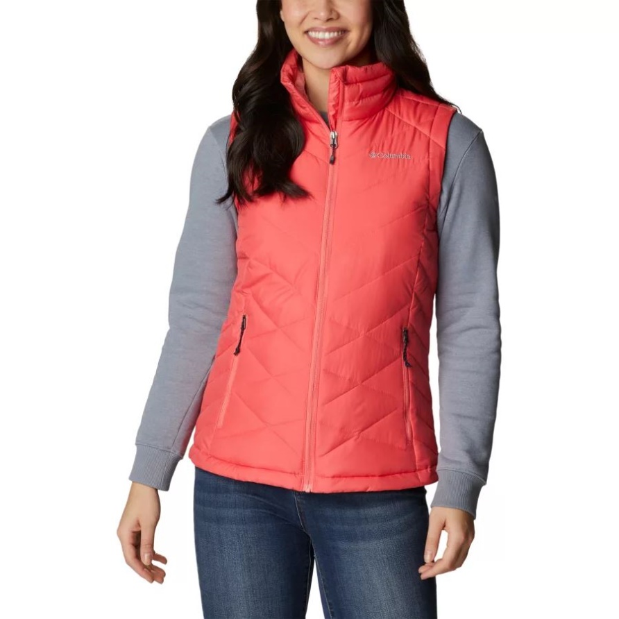 Columbia Himmlische Weste Für Damen In Blush Pink