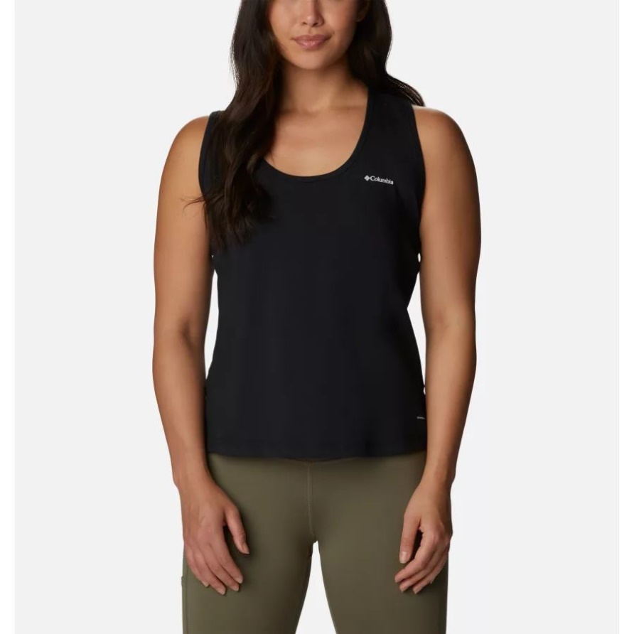 Columbia Damen Hike Performance Tank Schwarz