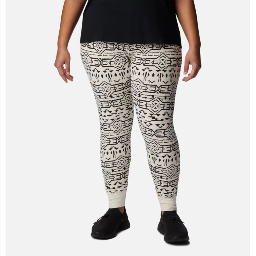 Columbia Damen Holly Hideaway Leggings Plus Größe Kreidestreifen Der 80er Jahre