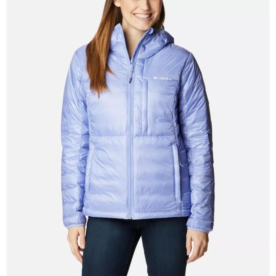 Columbia Damen Infinity Summit Omni-Heat Infinity Doppelwandige Daunenjacke Mit Kapuze Serenity