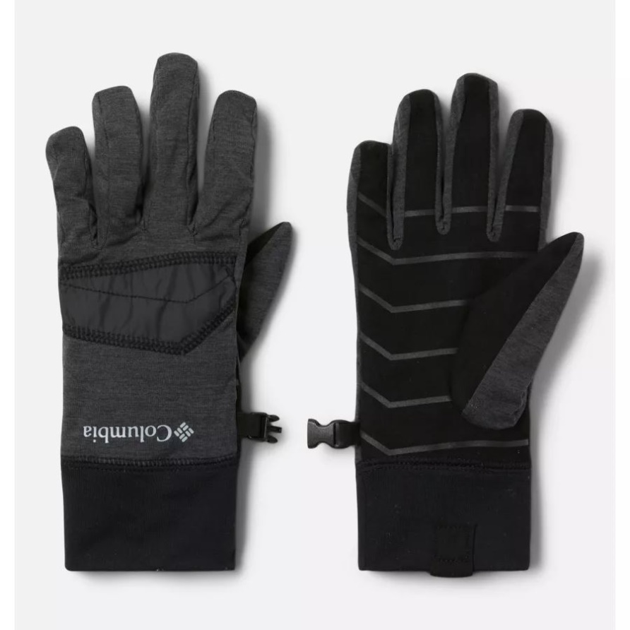 Columbia Damen Infinity Trail Warmer Handschuh Schwarz Meliert