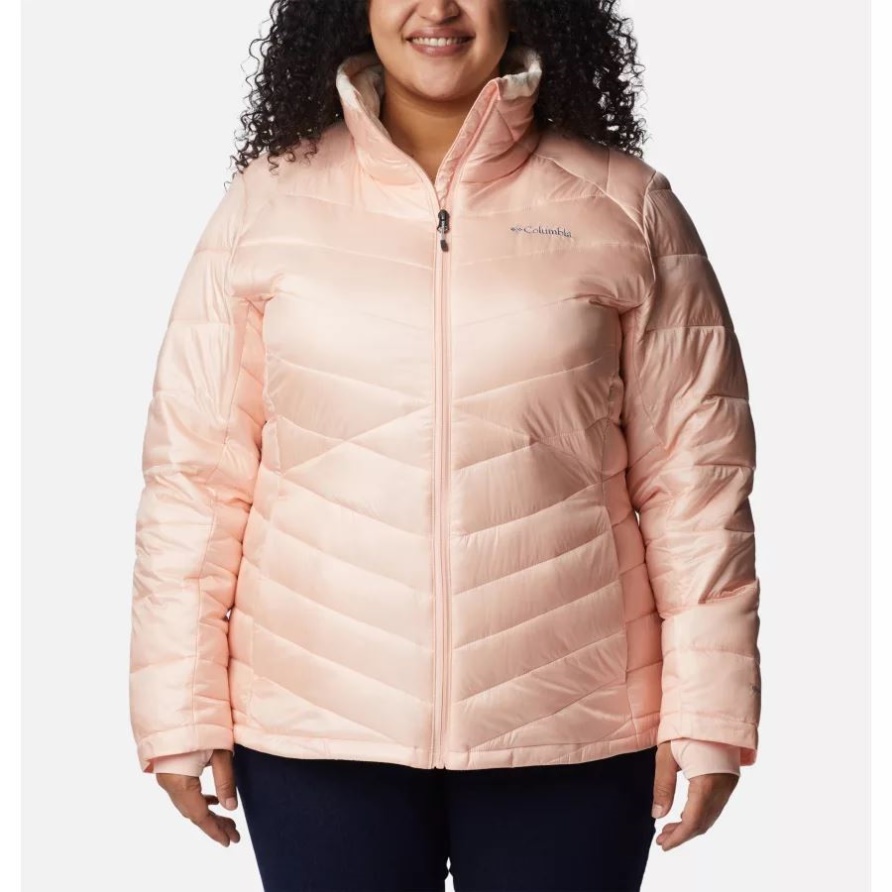 Columbia Joy Peak Omni-Heat Infinity Isolationsjacke Für Damen Plus Größe Pfirsichblüte
