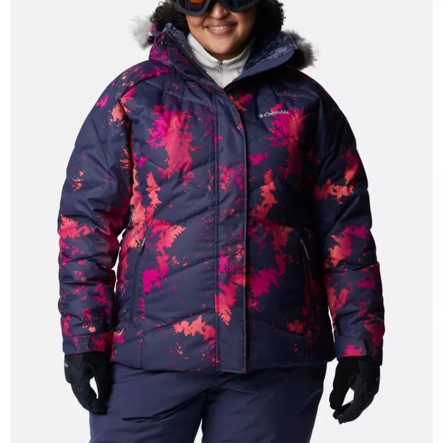 Columbia Lay D Down II Jacke Für Damen In Übergröße Mit Nächtlichem Lookup-Aufdruck